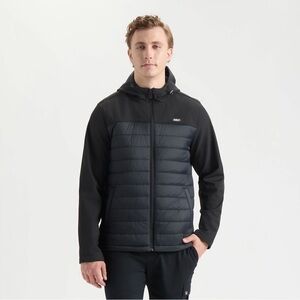 Hurley Men's Black Windproof Jacket LARGE